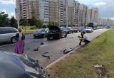 Шесть машин попали в массовое ДТП на Притыцкого в Минске